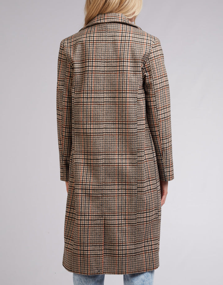 Drew Check Coat - Check
