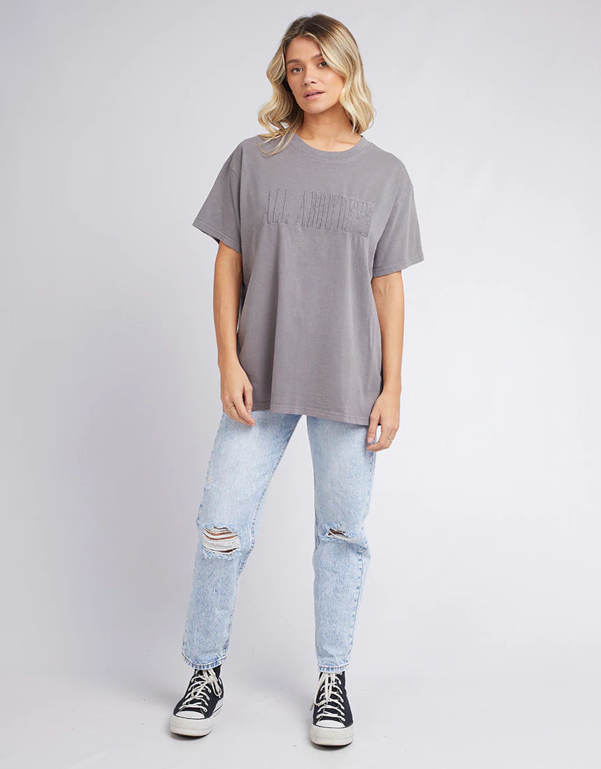 Heritage Tee - Charcoal