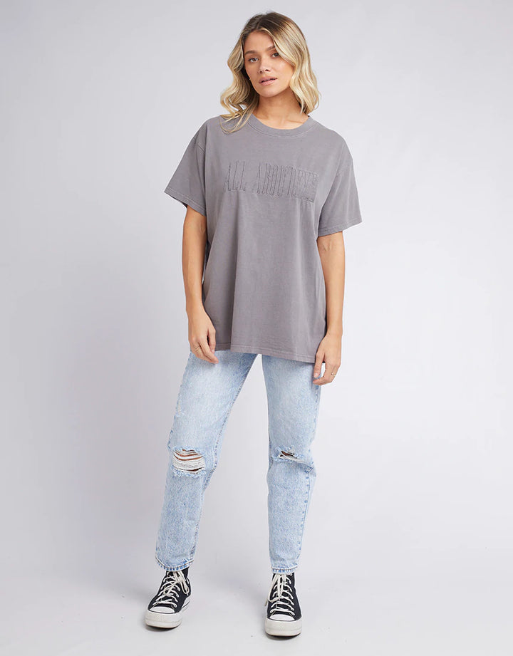 Heritage Tee - Charcoal