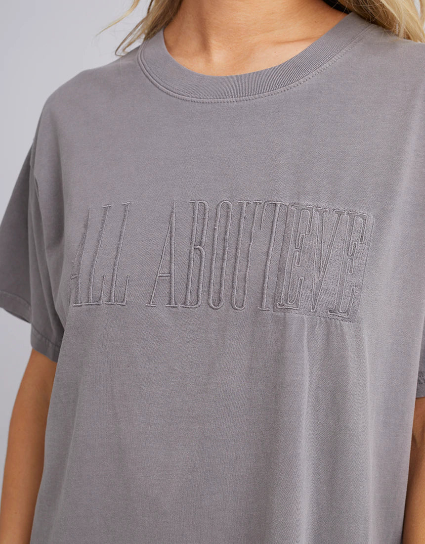Heritage Tee - Charcoal