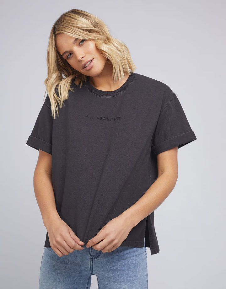 All About Eve AAE Washed Tee - Washed Black