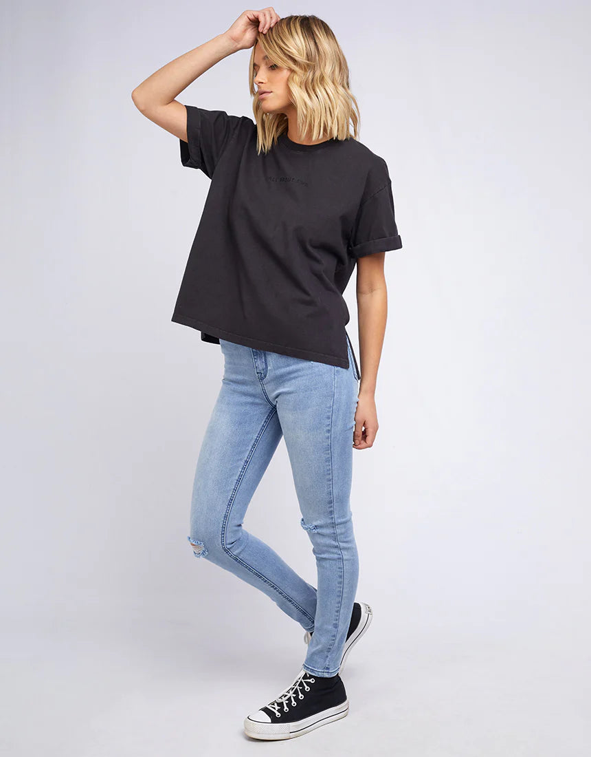 All About Eve AAE Washed Tee - Washed Black