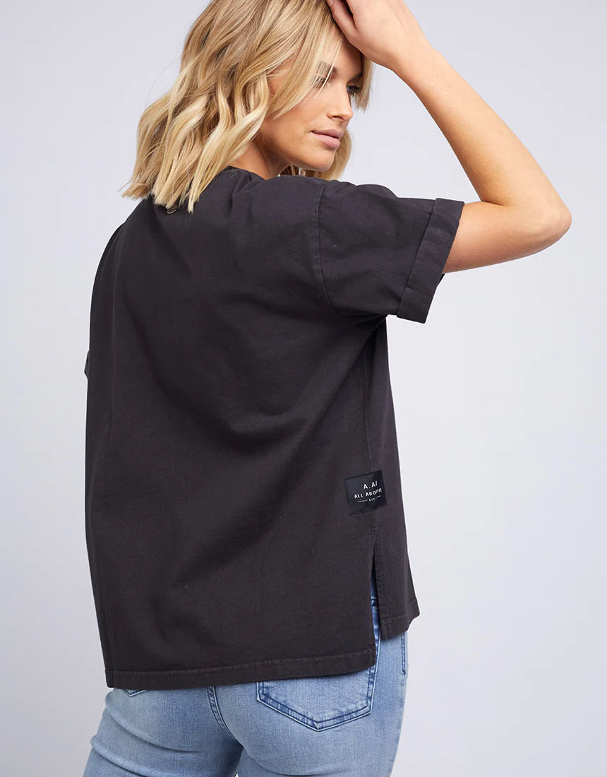 All About Eve AAE Washed Tee - Washed Black