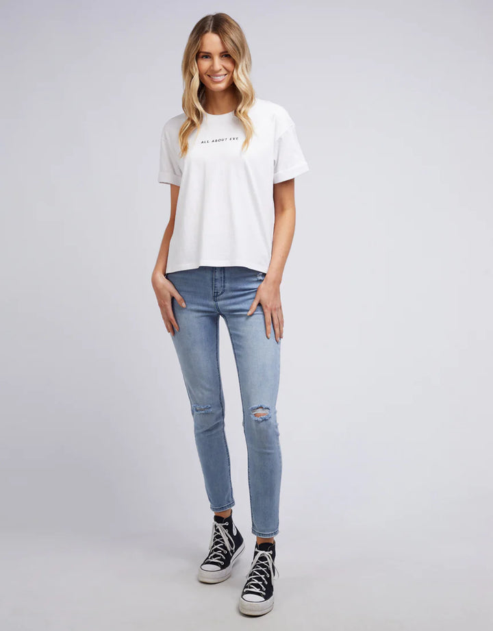 All About Eve AAE Washed Tee - White