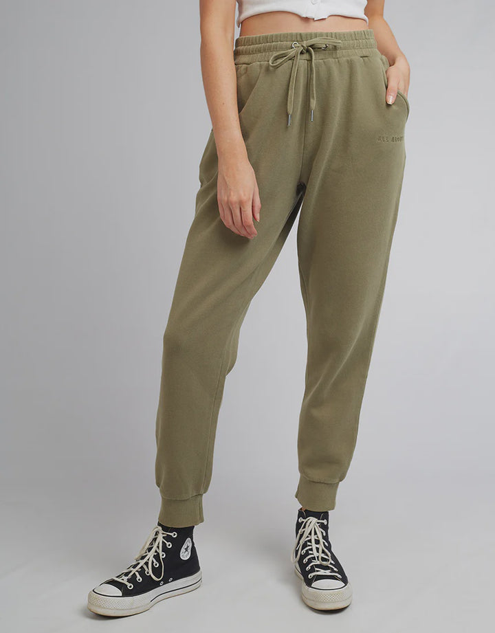 AAE Washed Trackpant - Khaki