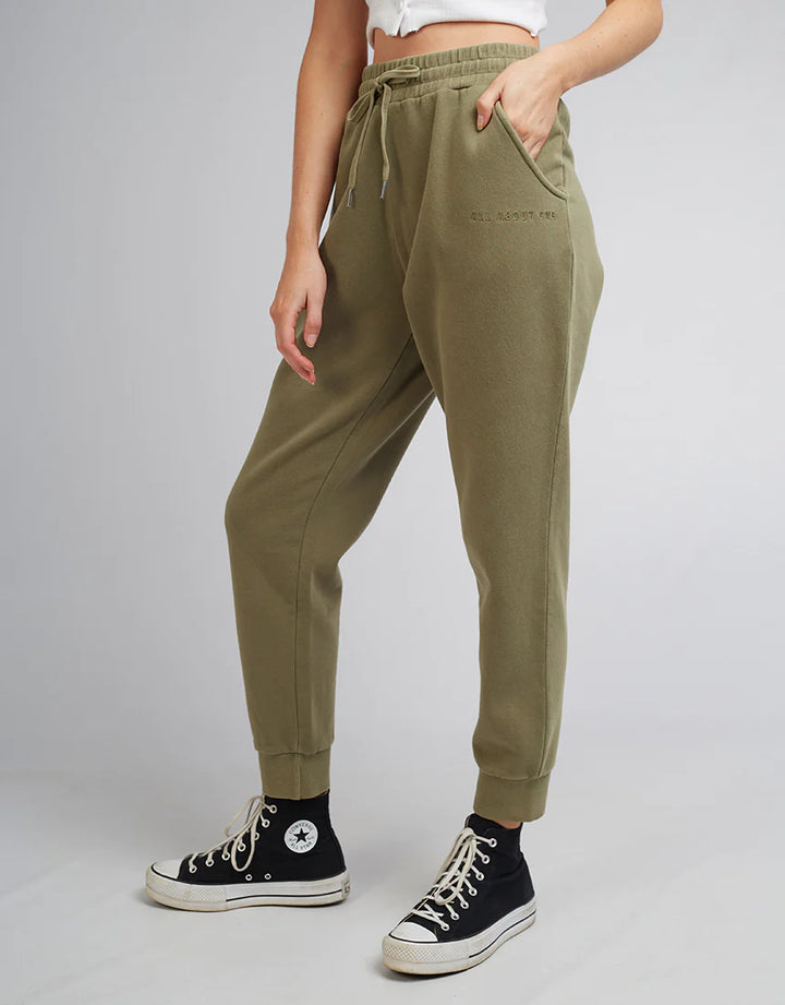 AAE Washed Trackpant - Khaki