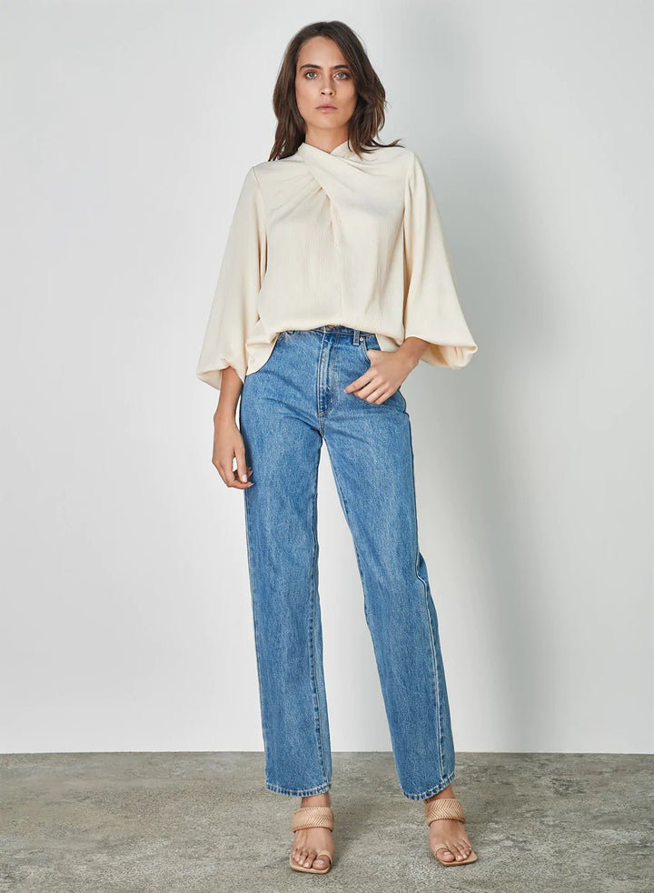 Francie Blouse - Oyster