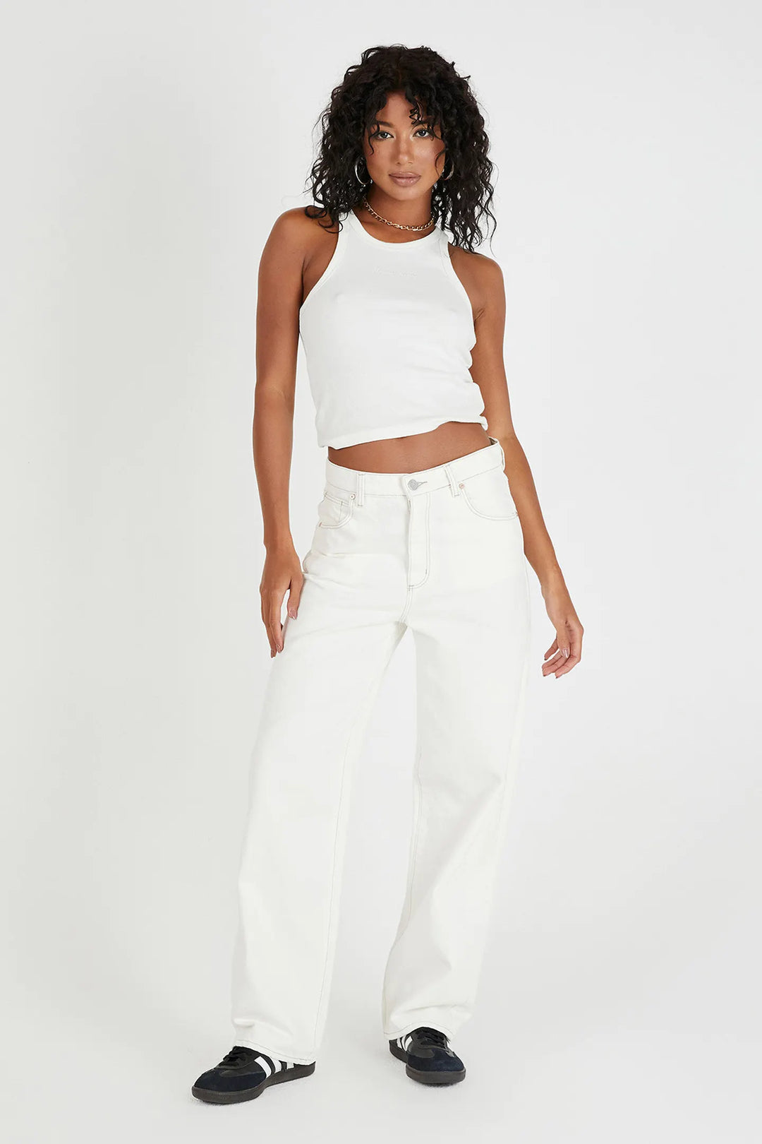Abrand A Slouch Jean - Vintage White