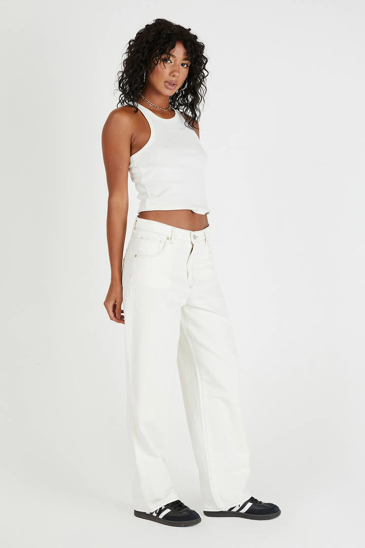 Abrand A Slouch Jean - Vintage White