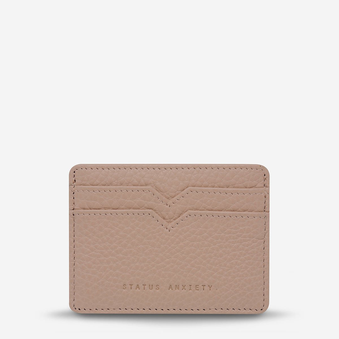 Status Anxiety Together For Now Card Holder - Dusty Pink