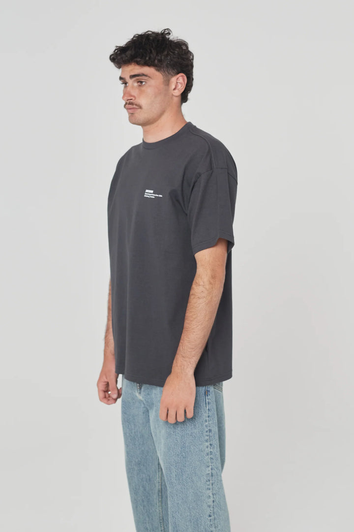 Trooper Tee - Graphite VT Wordmark