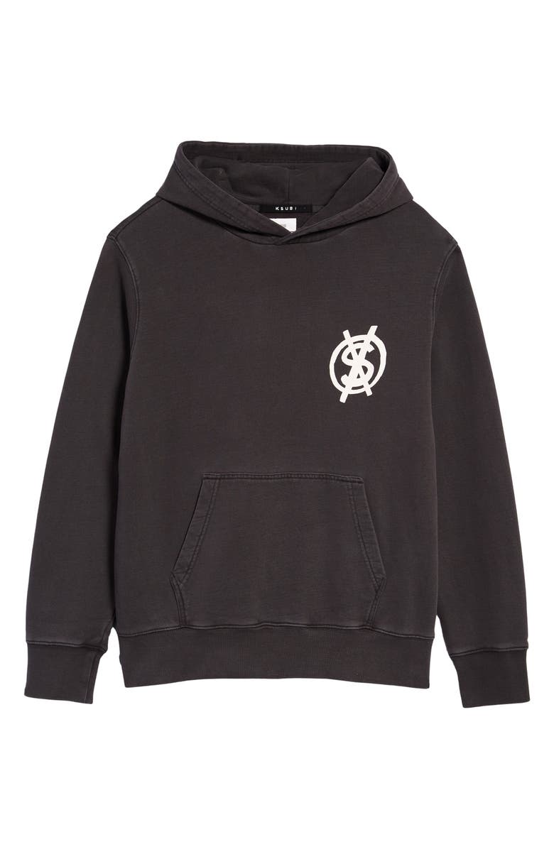 Dollar Kash Hoodie - Faded Black