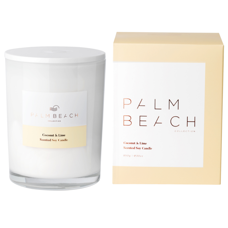 850g Deluxe Candle - Coconut & Lime
