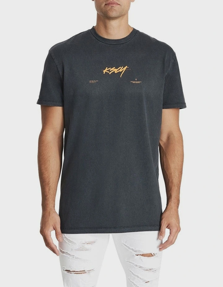 Dusk Relaxed Tee - Pigment Black