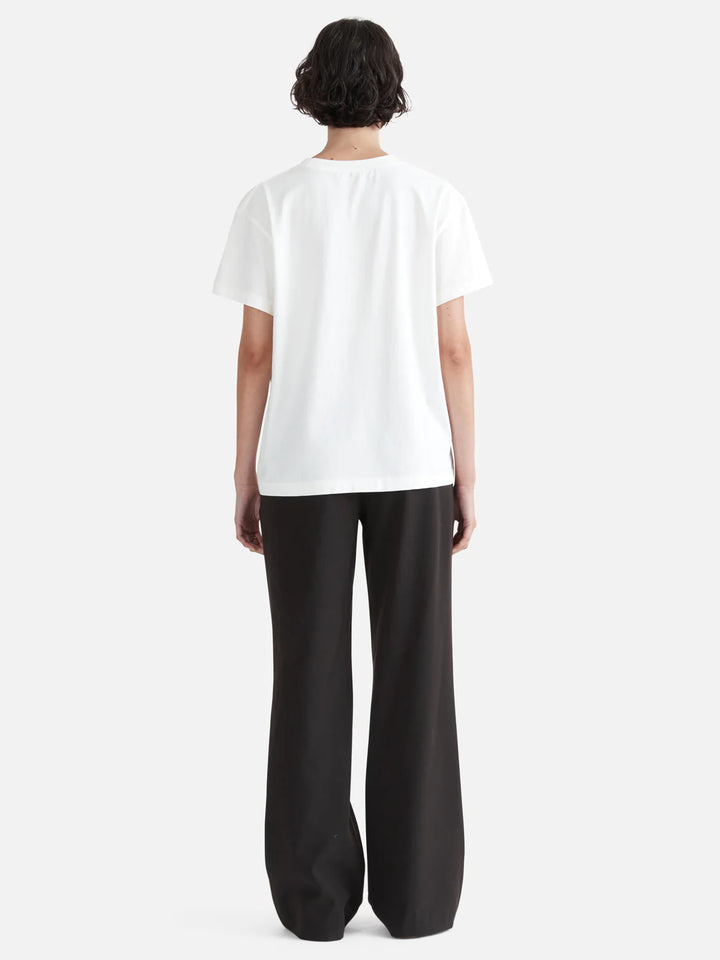 Pelly Text Tee- Vintage White