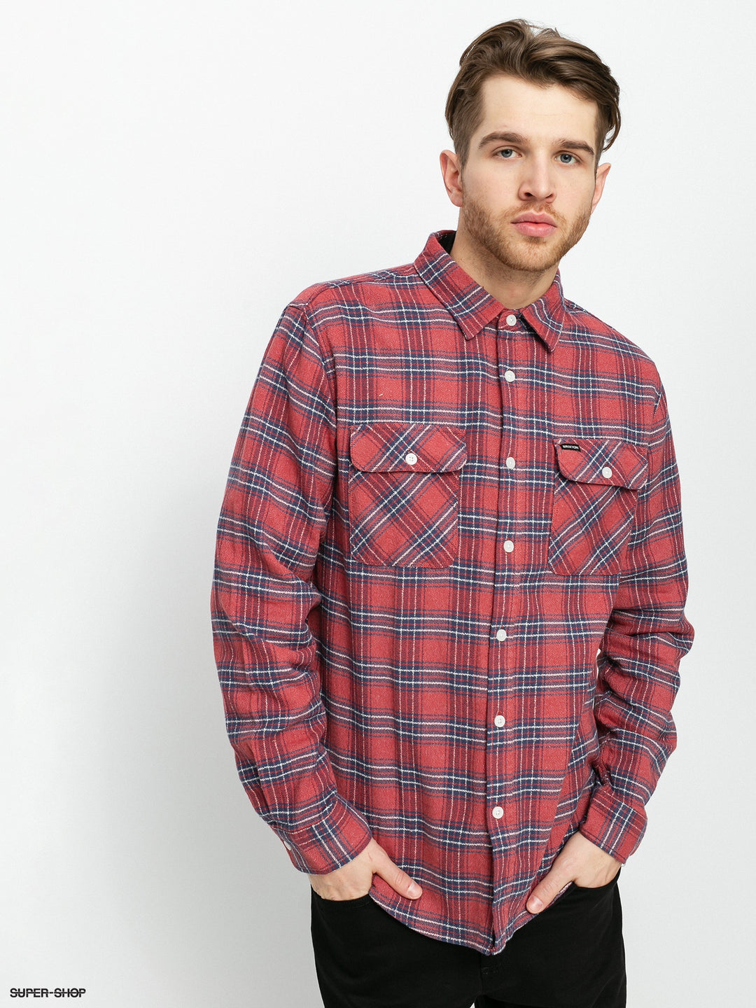 Bowery LW L/S X Flannel- Cowhide