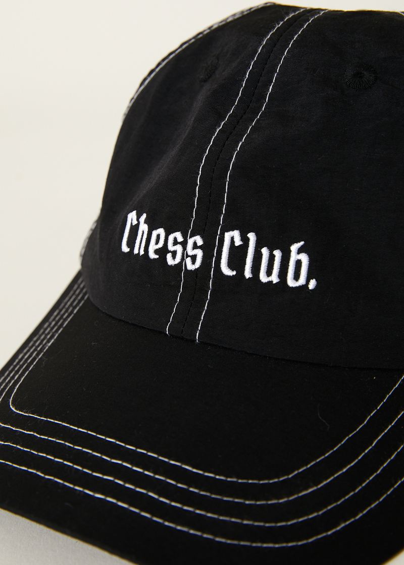 Chess Club Recycled Cap- Black
