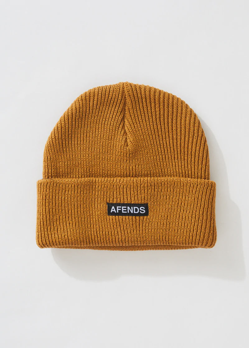 “Home Town Recycled Beanie - Chestnut