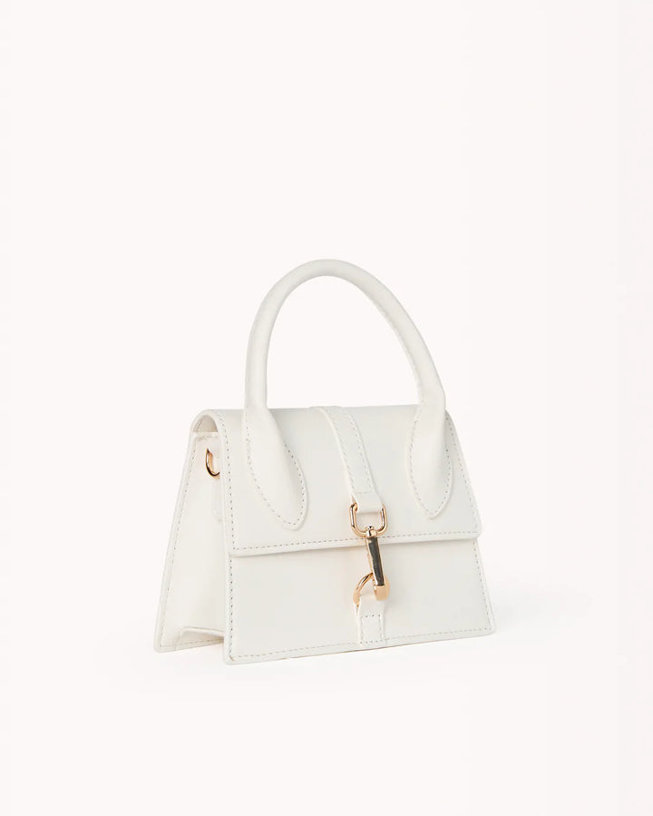Ally Handle Bag- White