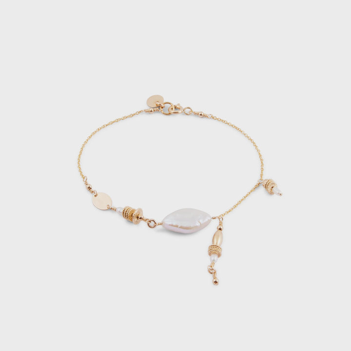 Clementine Bracelet Medium- Gold