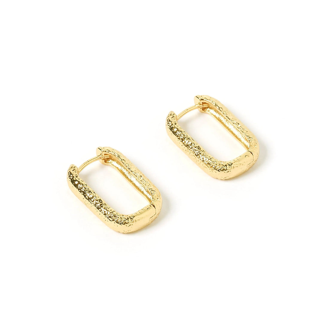 Arms Of Eve Farrah Gold Link Earrings