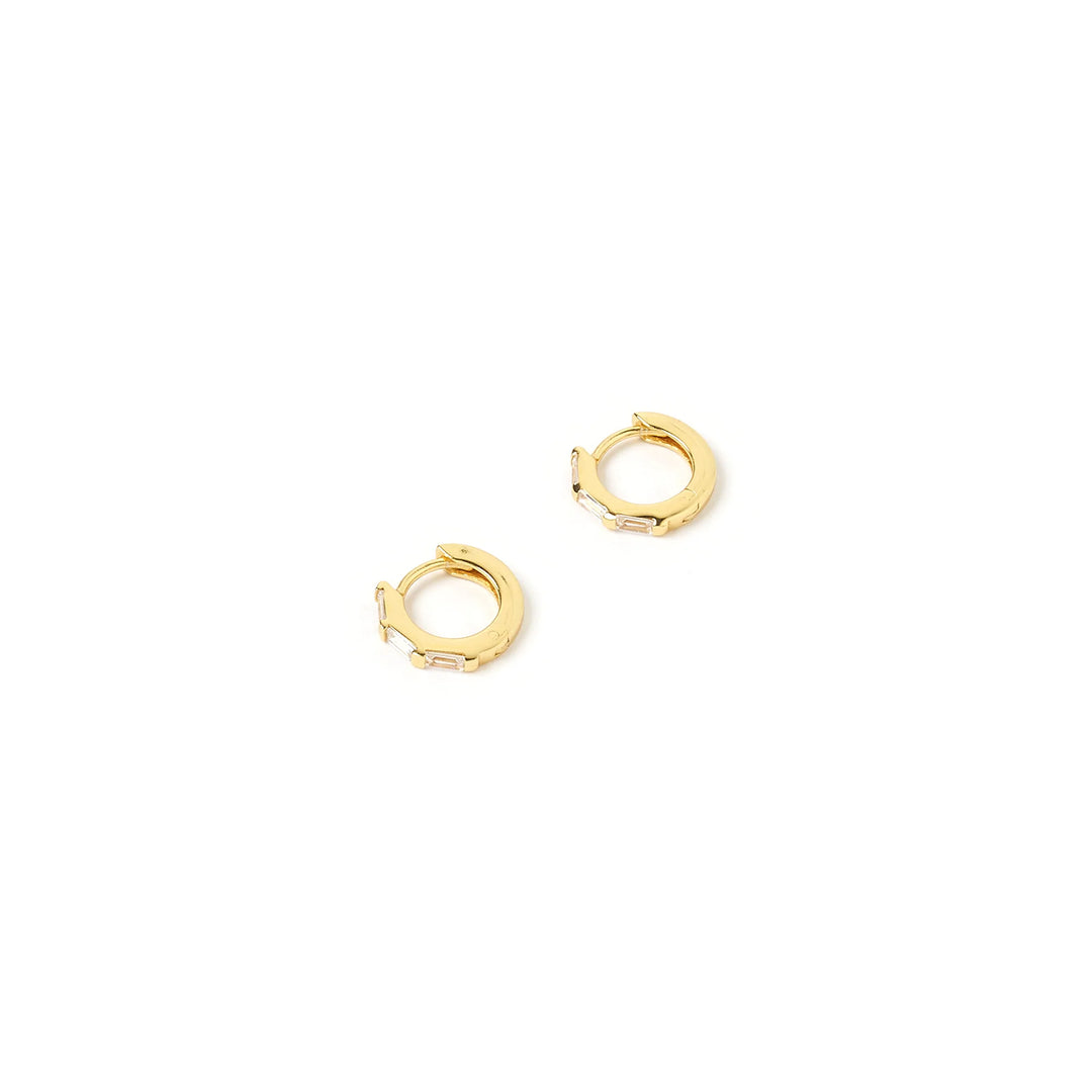 Arms Of Eve Holi Gold Huggie Earrings