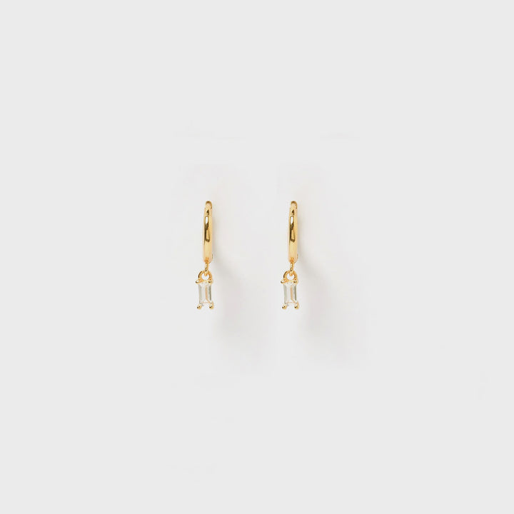 Arms Of Eve Pip Gold Charm Earrings