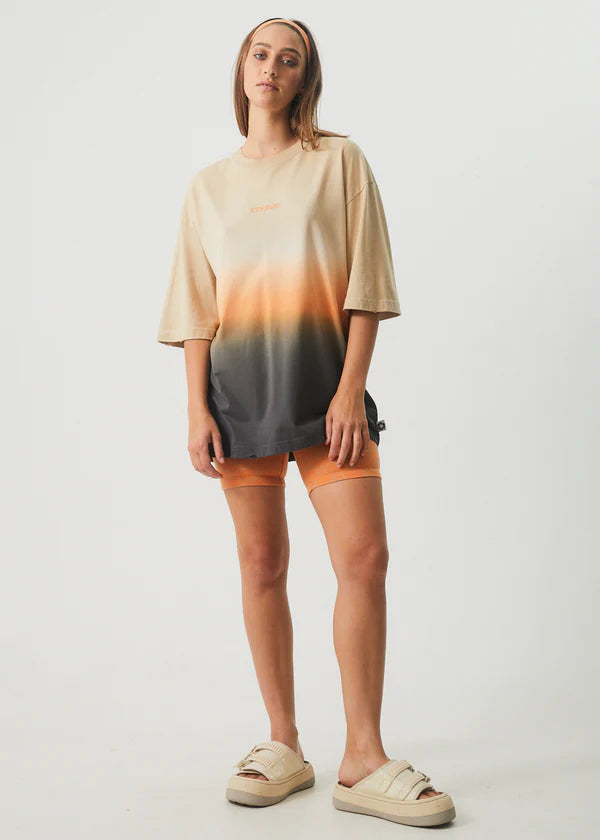 Polarised Recycled Oversized Tee - Cement