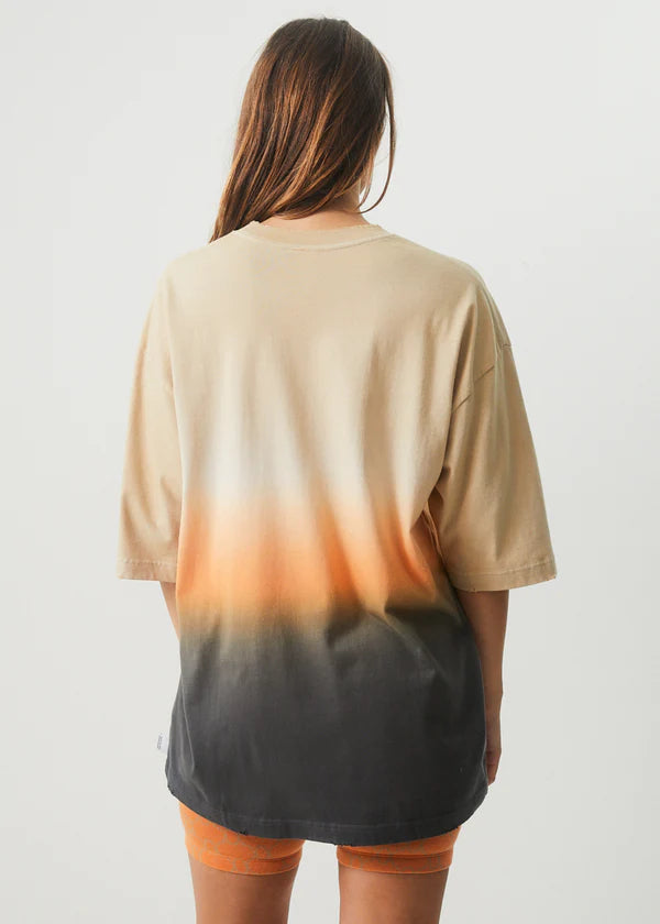 Polarised Recycled Oversized Tee - Cement