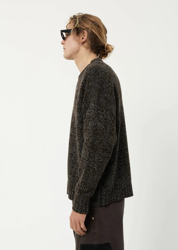 Console Organic Knit Crew - Coffee