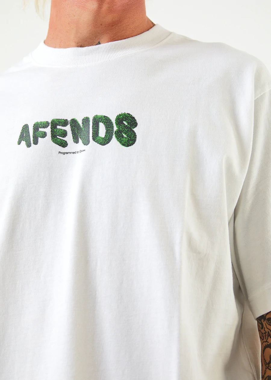 Programmed Recycled Retro Fit Tee - White