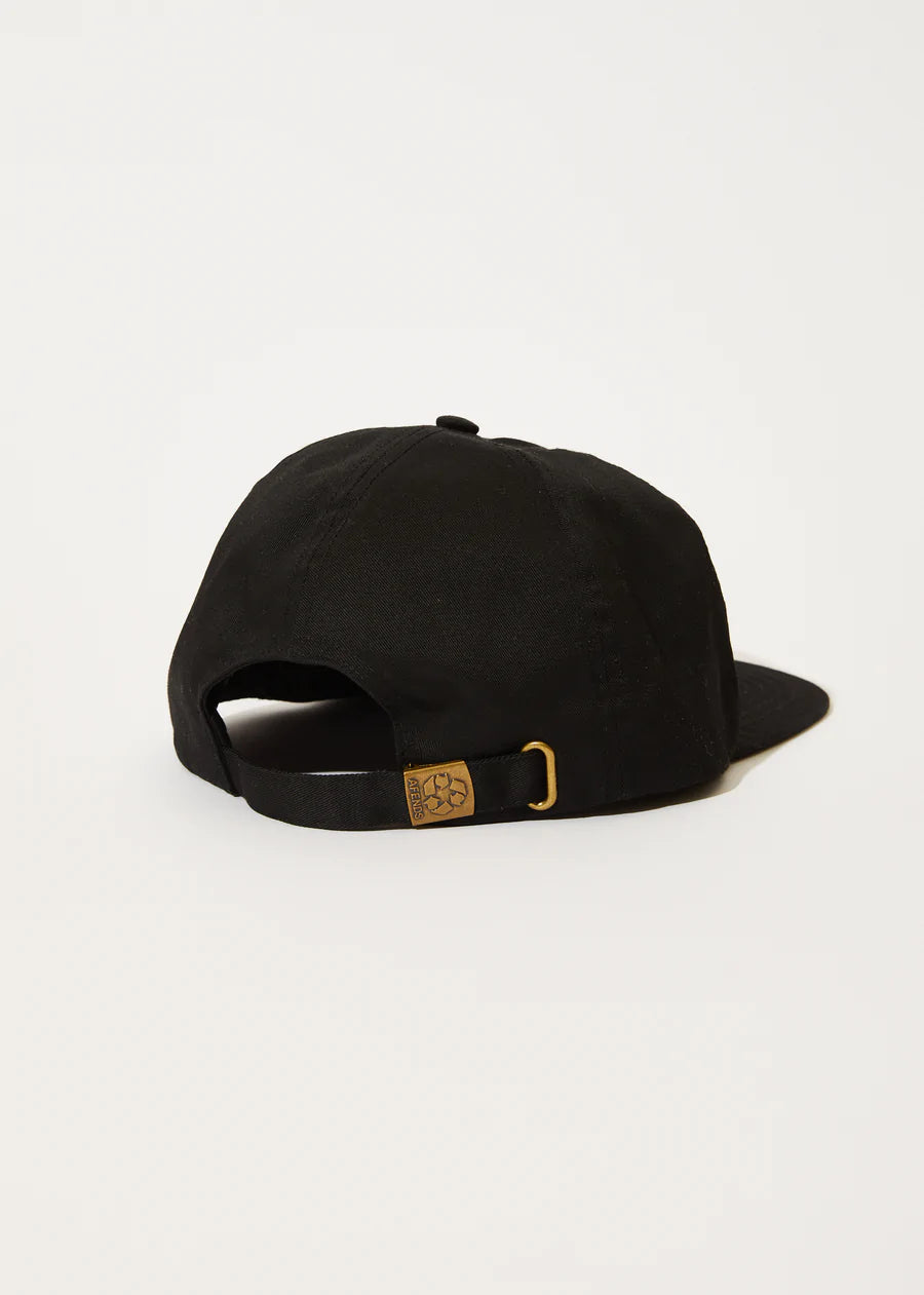 Outline Recycled 5 Panel Cap - Black
