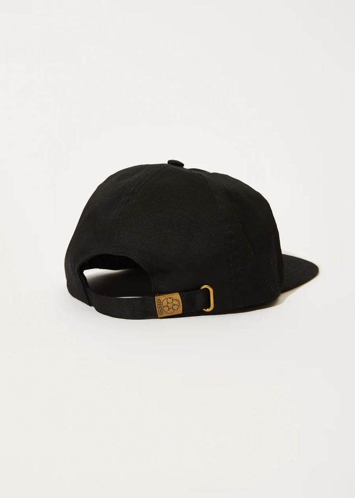 Outline Recycled 5 Panel Cap - Black