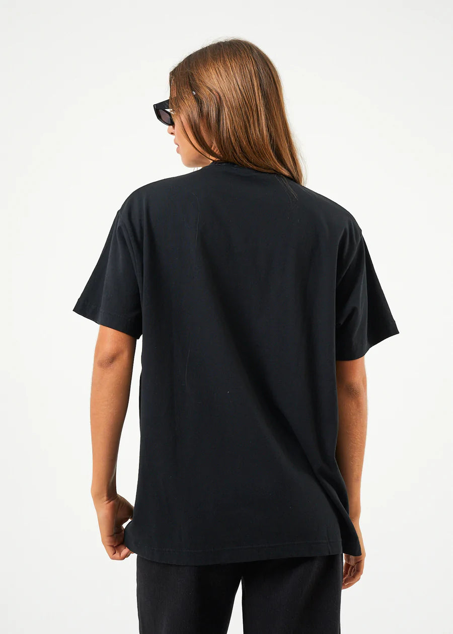 Studio Unisex Organic Oversized Fit Tee - Black