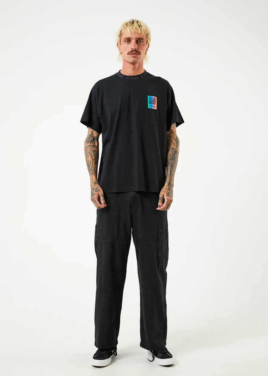 Studio Unisex Organic Oversized Fit Tee - Black