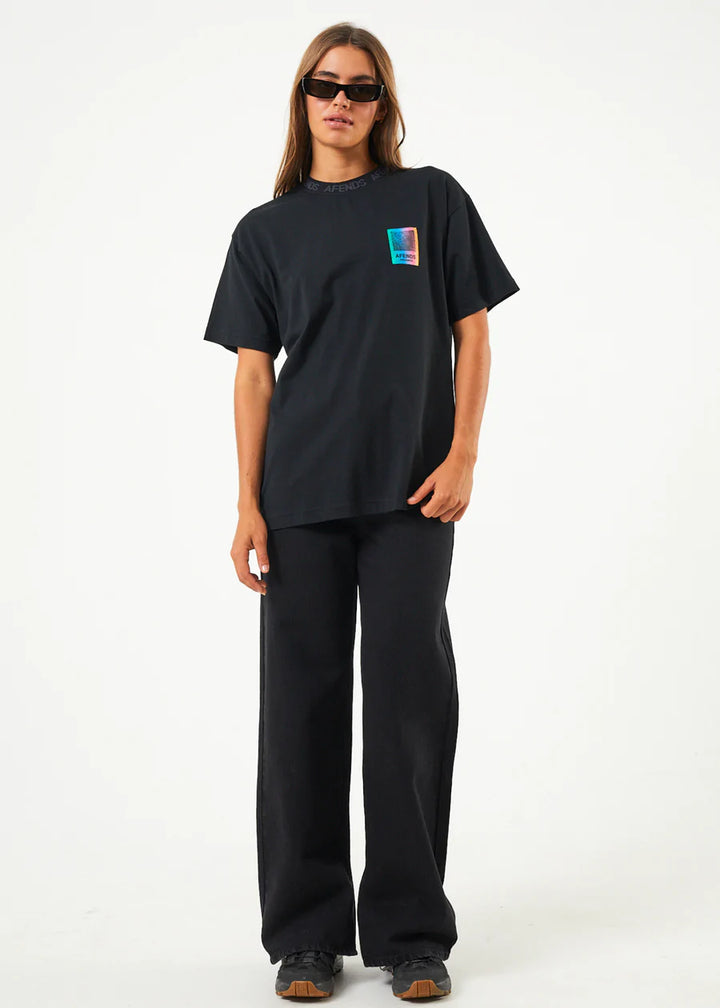 Studio Unisex Organic Oversized Fit Tee - Black