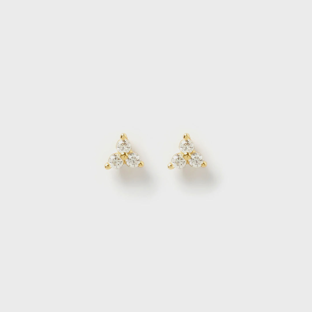 Arms Of Eve Cassia Stud Earrings- Stone