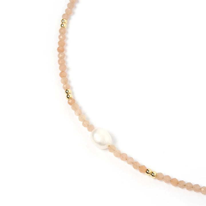 Arms Of Eve Mila Gemstone and Pearl Choker