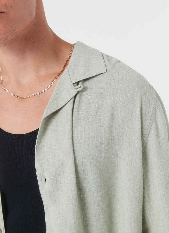 Resort Shirt - Herb Jacquard