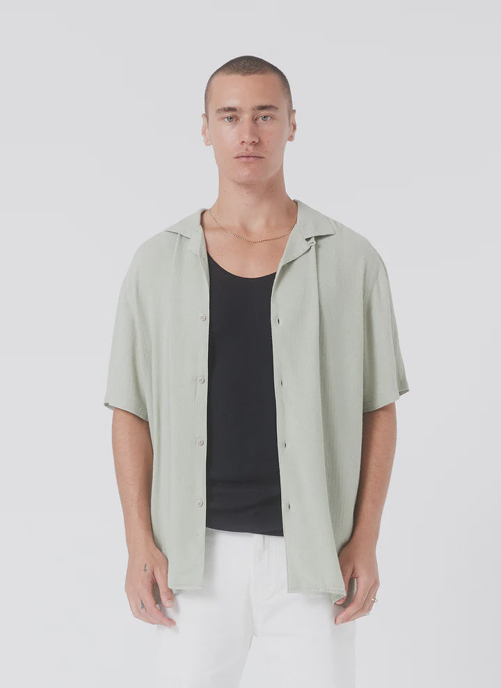 Resort Shirt - Herb Jacquard