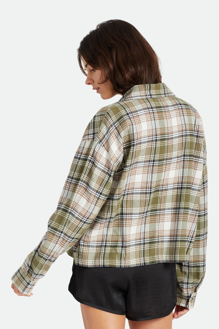 Bowery L/S Flannel - Military Olive