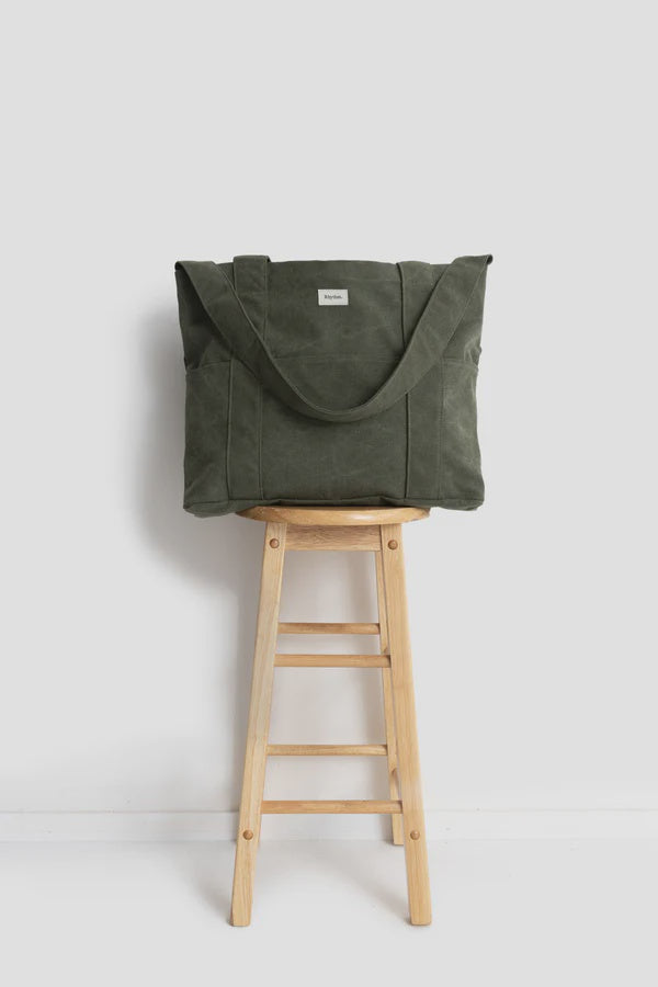 Rhythm Tote Bag - Kelp