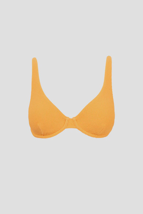 Isla Rib Underwire Top - Apricot