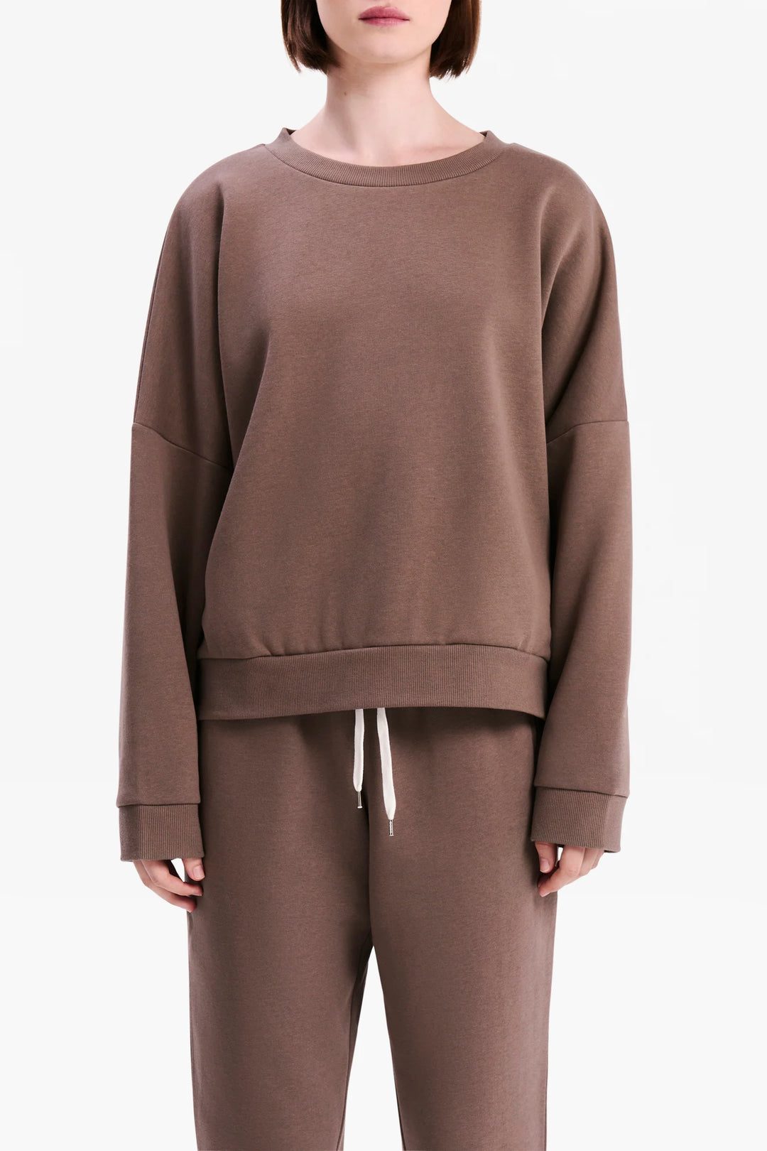 Carter Classic Oversized Sweat - Ash