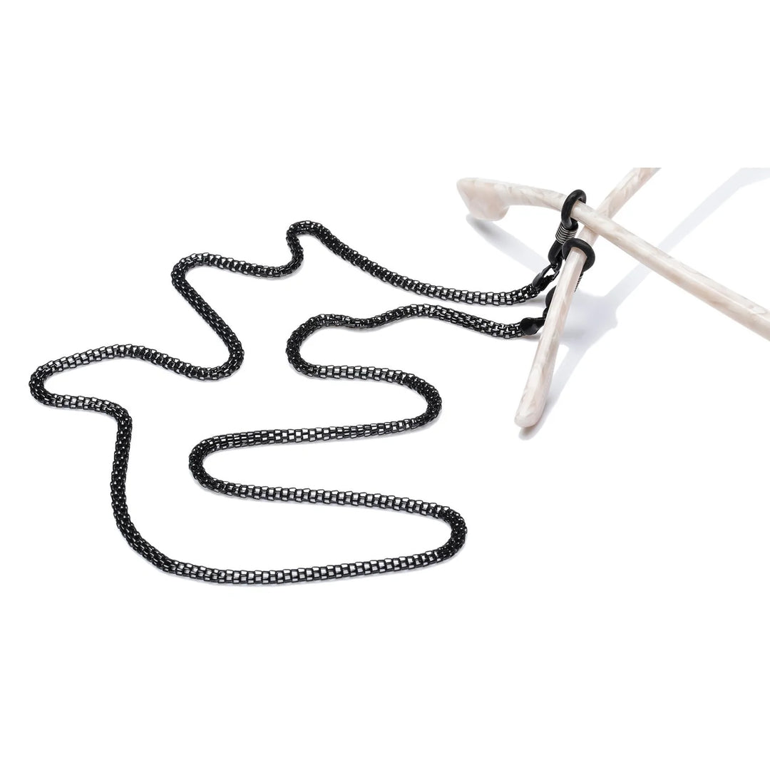 Neck Chain - Chunky Black - Metal