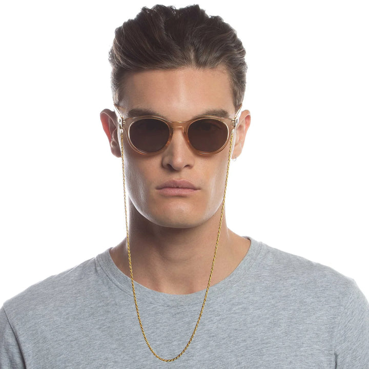 Neck Chain - Gold - Hollow Rope