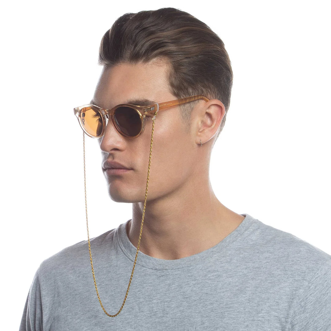 Neck Chain - Gold - Hollow Rope