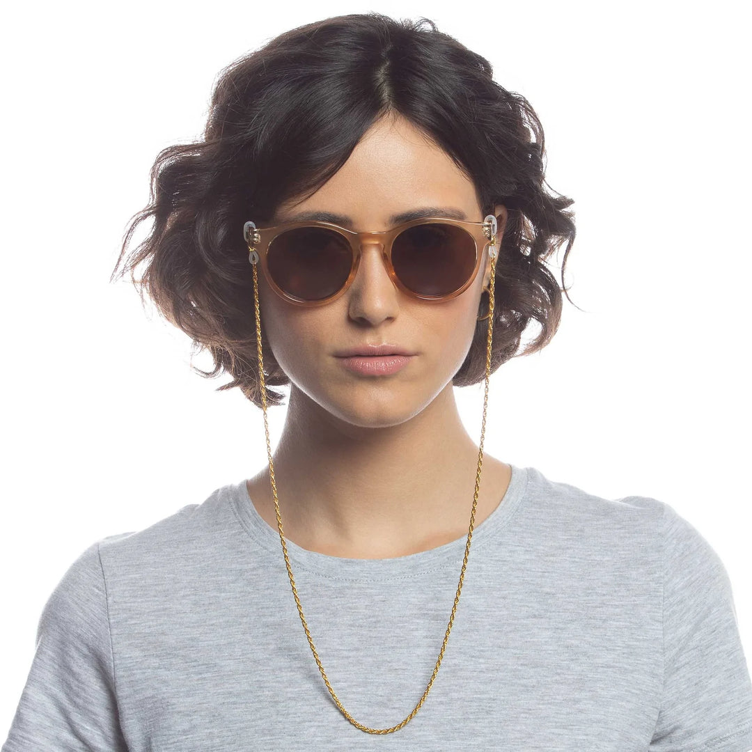 Neck Chain - Gold - Hollow Rope