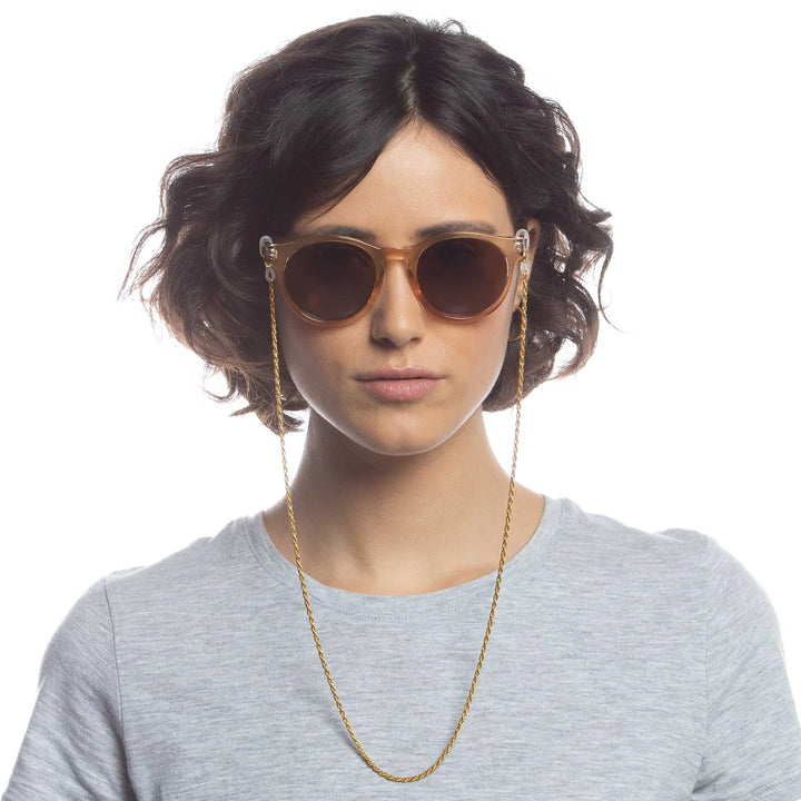 Neck Chain - Gold - Hollow Rope