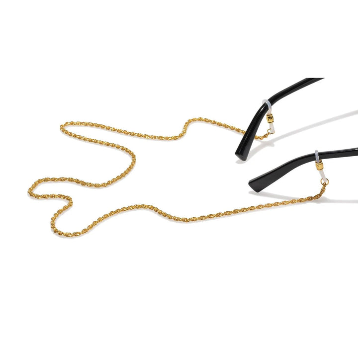 Neck Chain - Gold - Hollow Rope